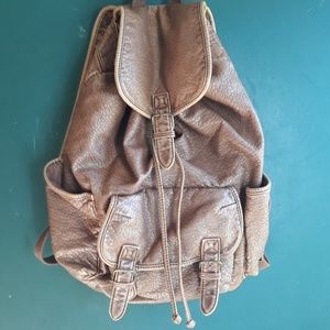 Aeropostle imitation leather backpack